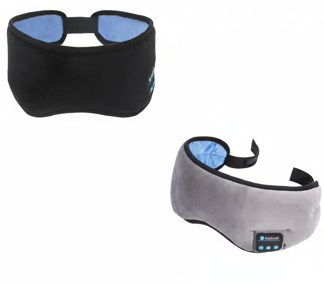 Sleeping Mask With Bluetooth Headphones