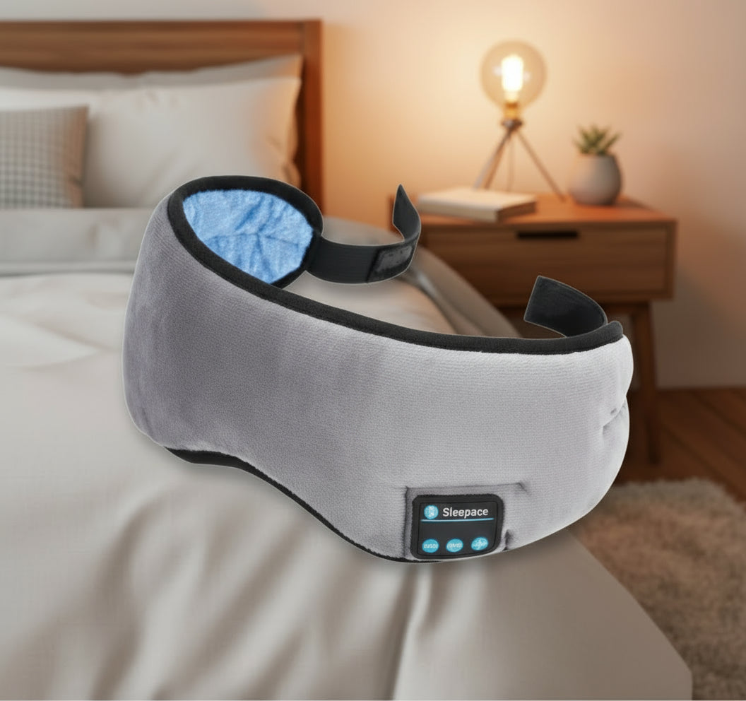 Sleeping Mask With Bluetooth Headphones