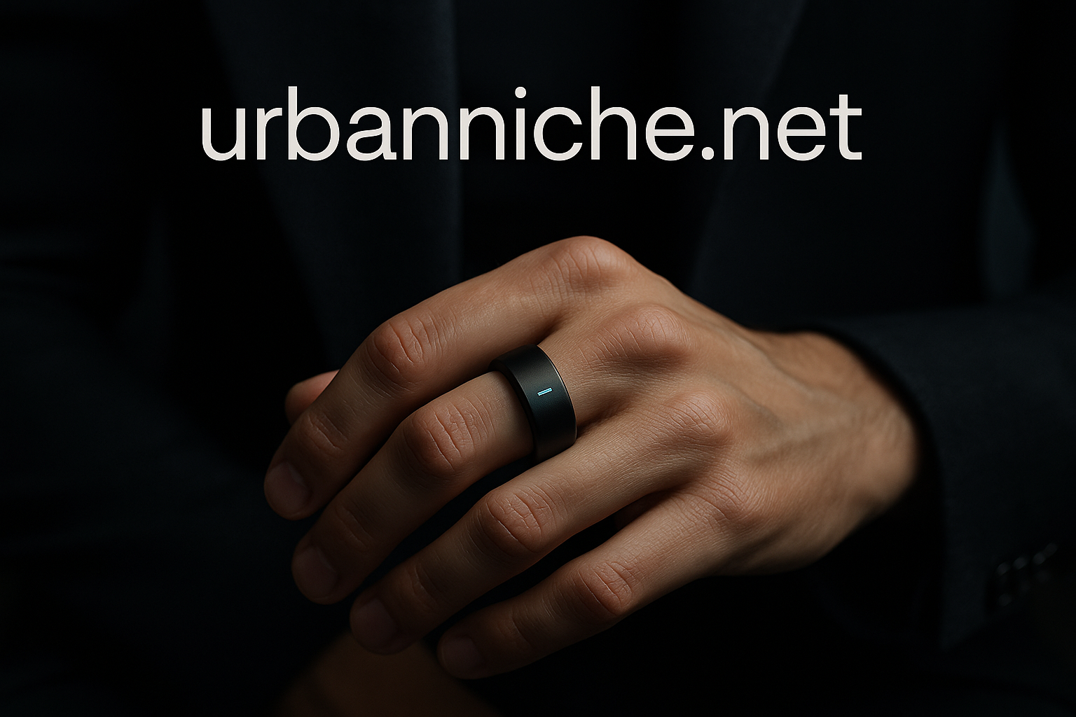 can you create me an image that promotes my website in selling smart rings and make it look advertizing